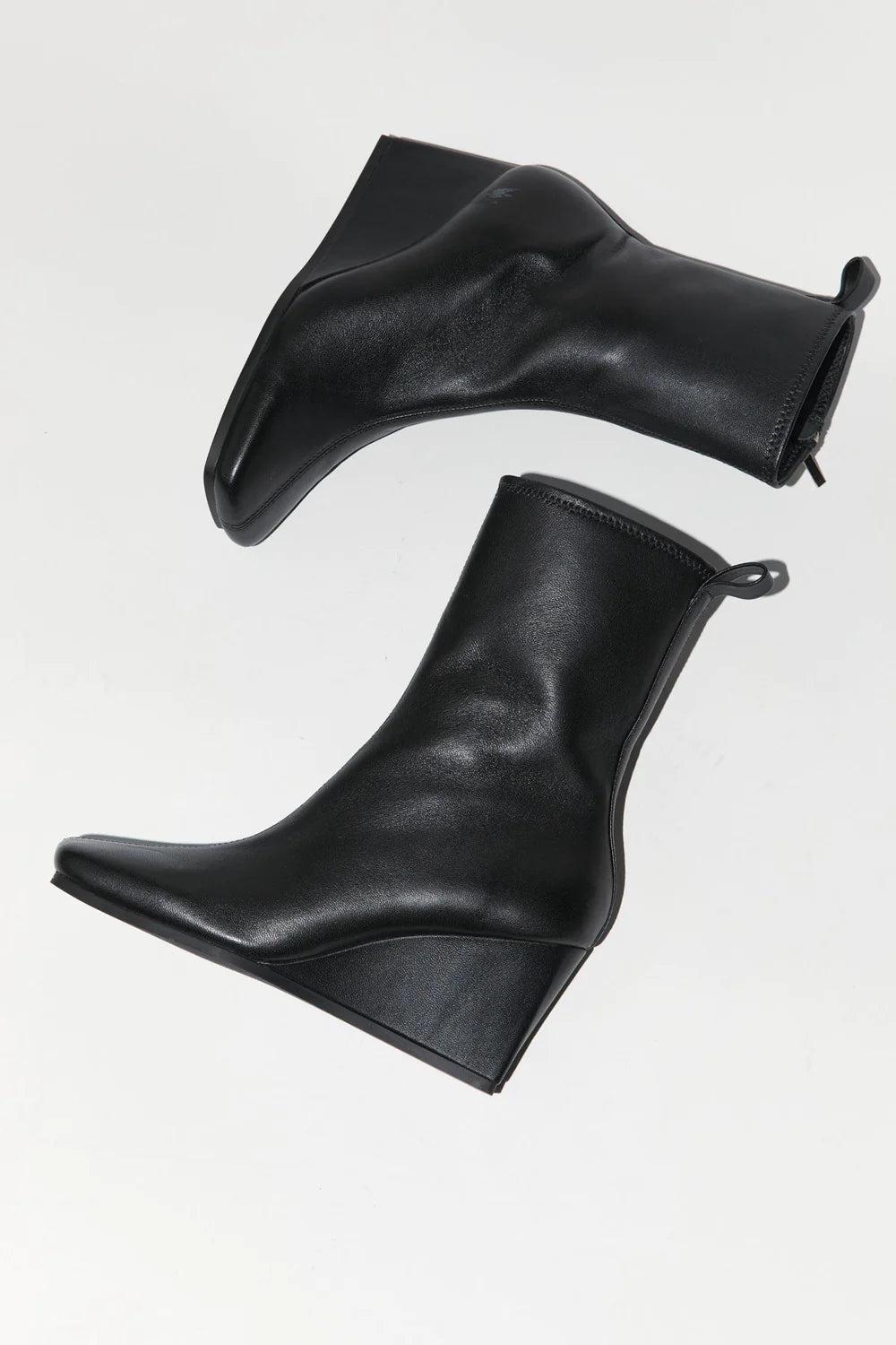 Wedge Boot, Black