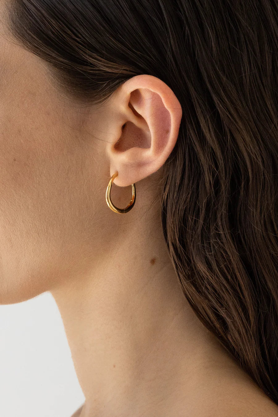 Momento Mini Hoops, 14k Gold Vermeil