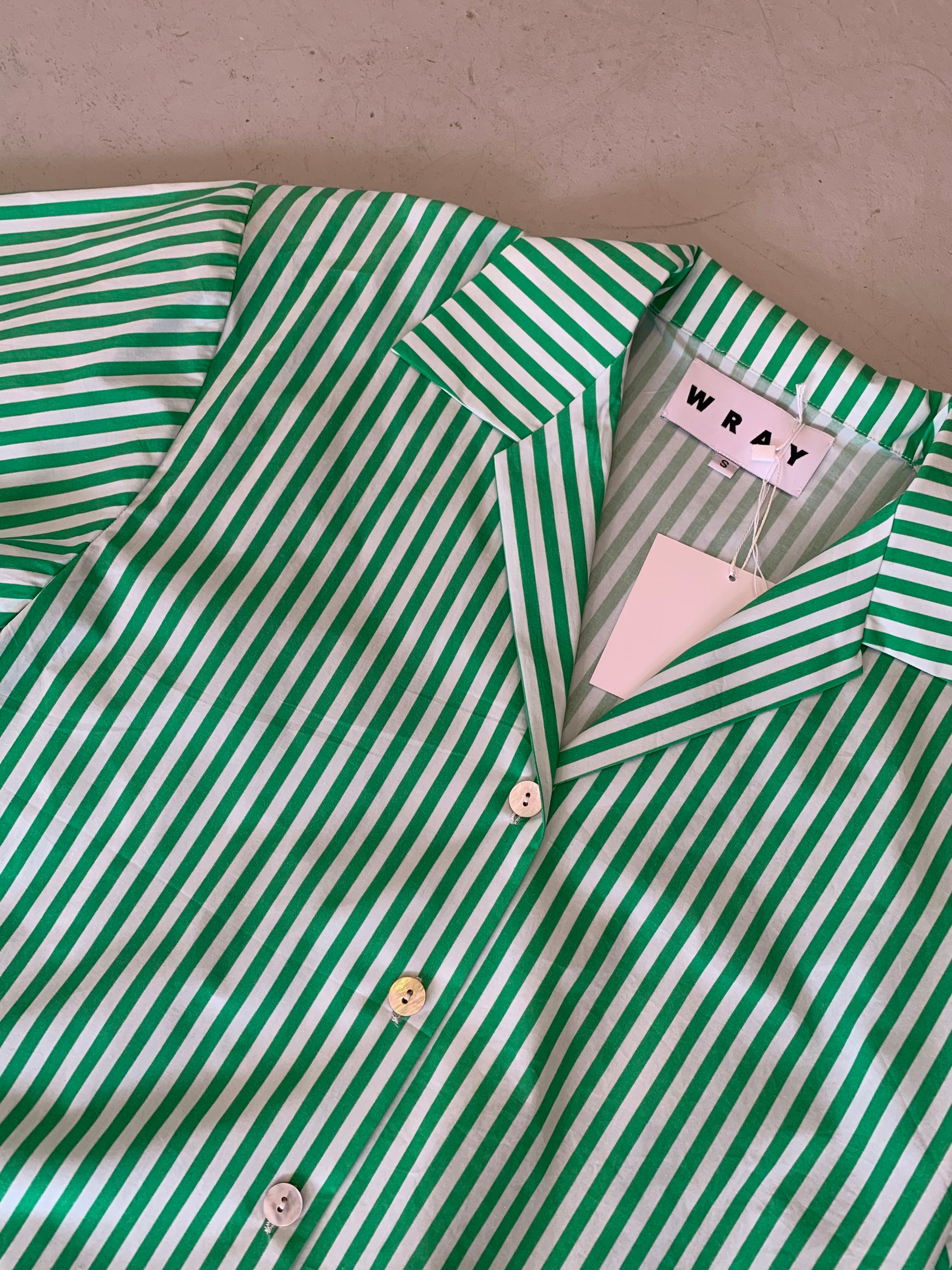 Bowen Shirt, Fern Stripe
