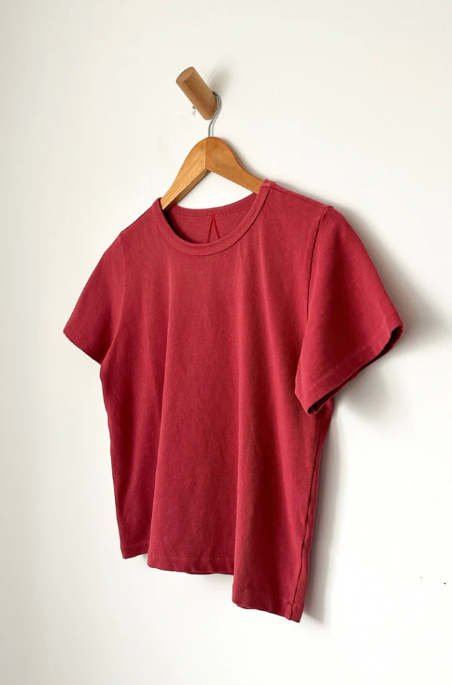 The Little Boy Tee, Crayon Red