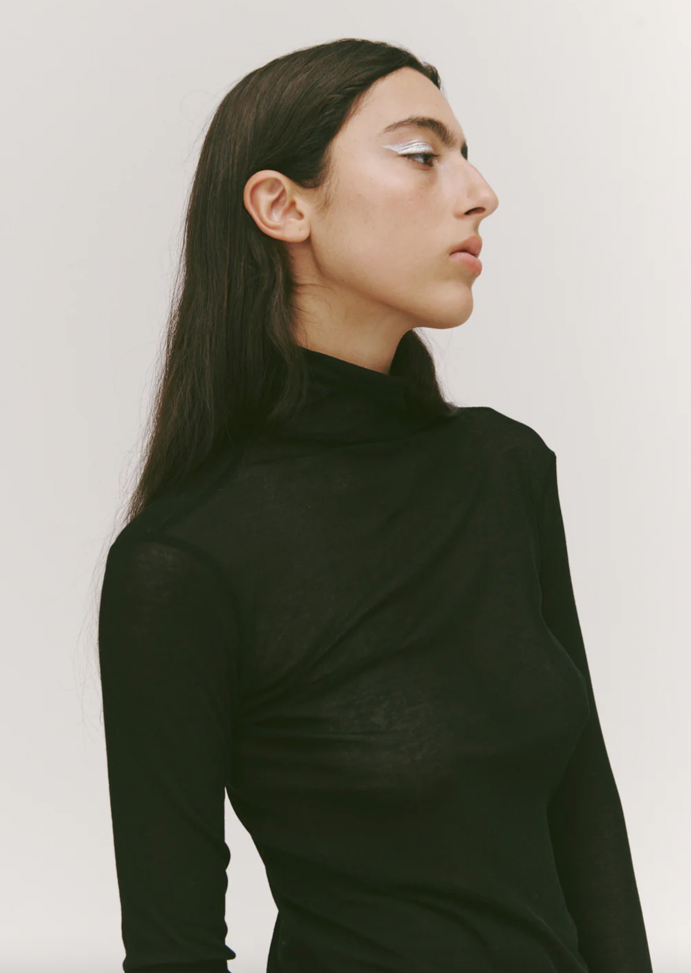 Connection Turtleneck, Black