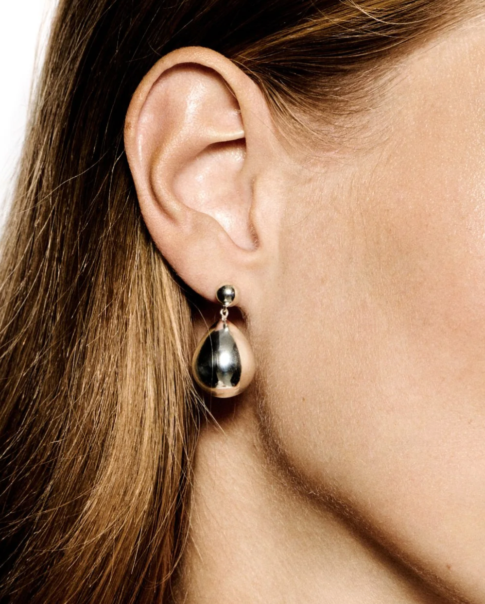 The Julie Earrings, Silver