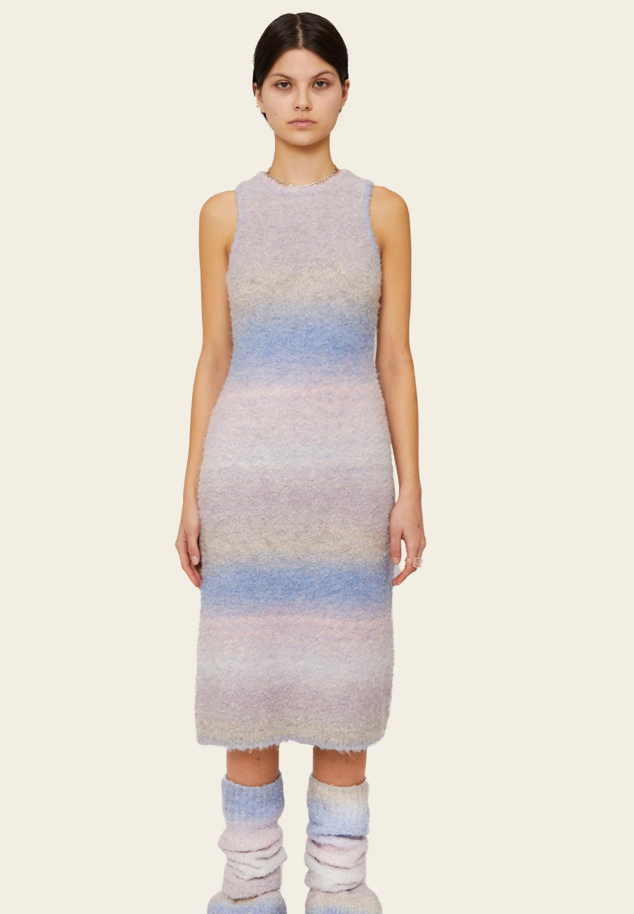 Dusty Knit Midi Dress, Ilmol