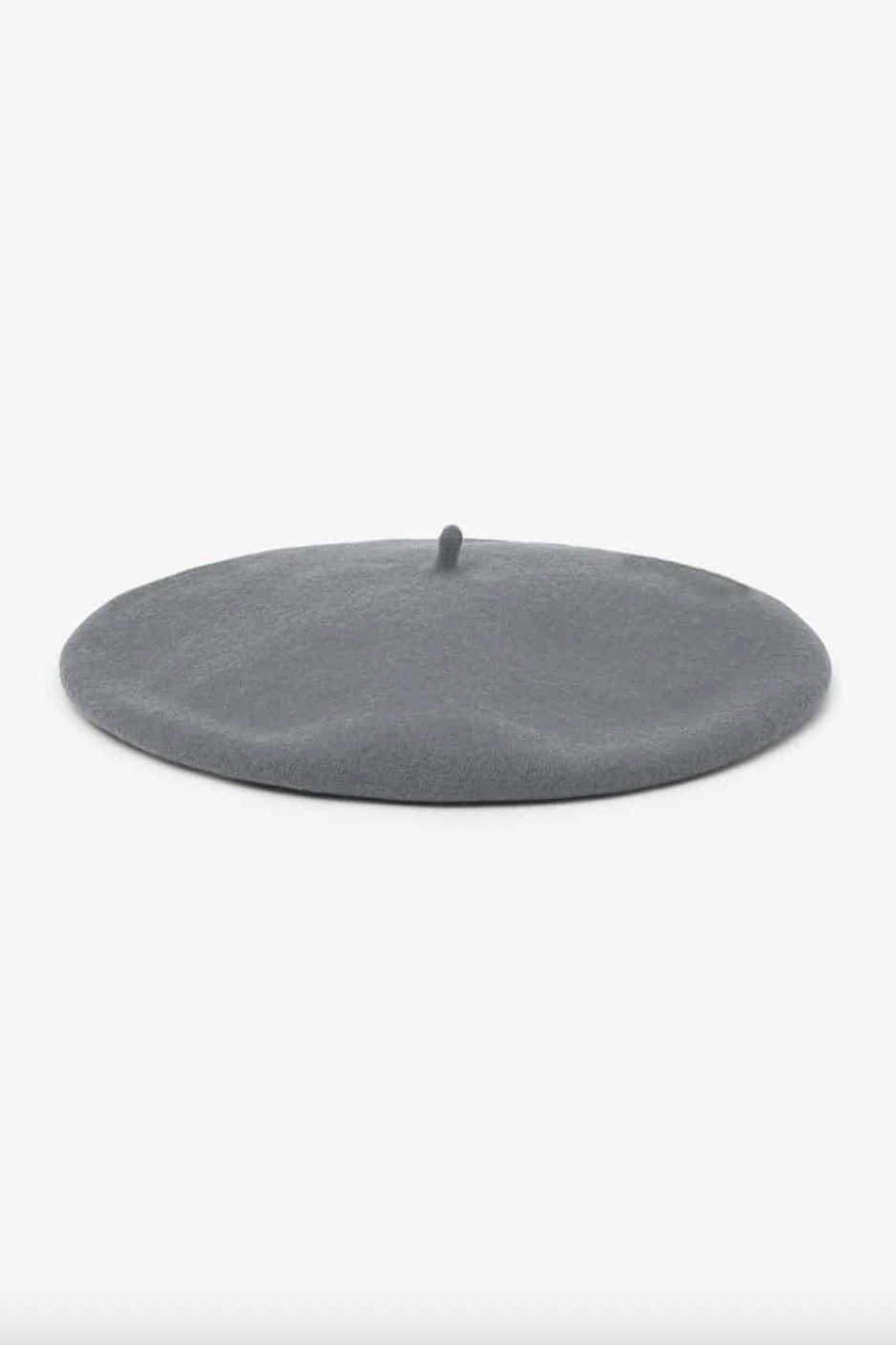 Toth Wool Beret, Dirty Blue