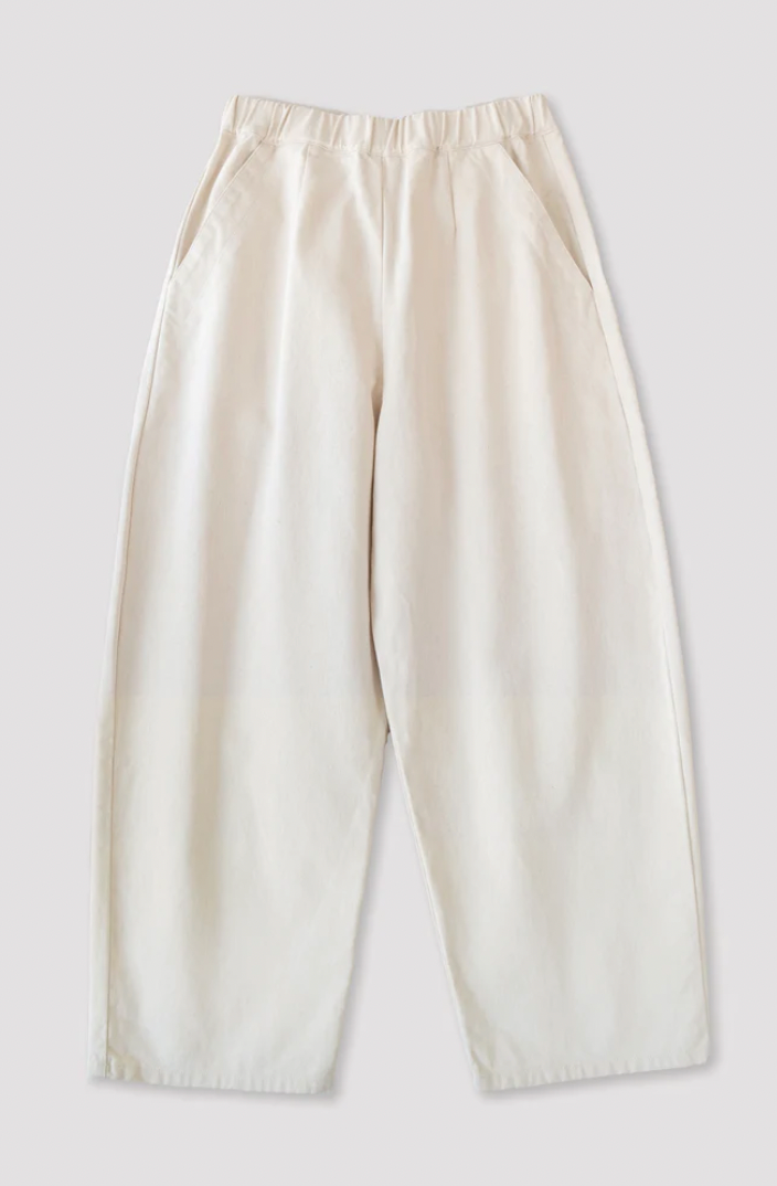 Barrel Pant, Cream