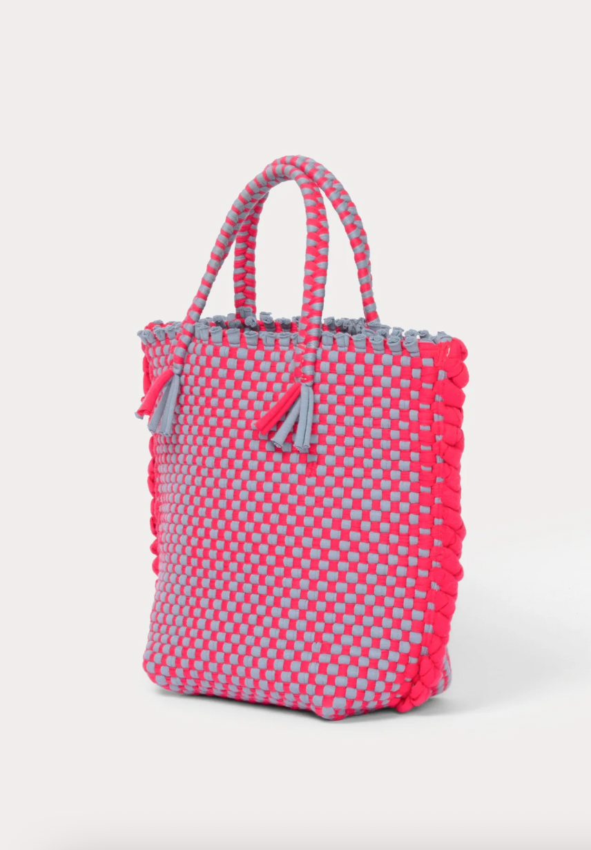 Sines Bag, Fuchsia/Blue