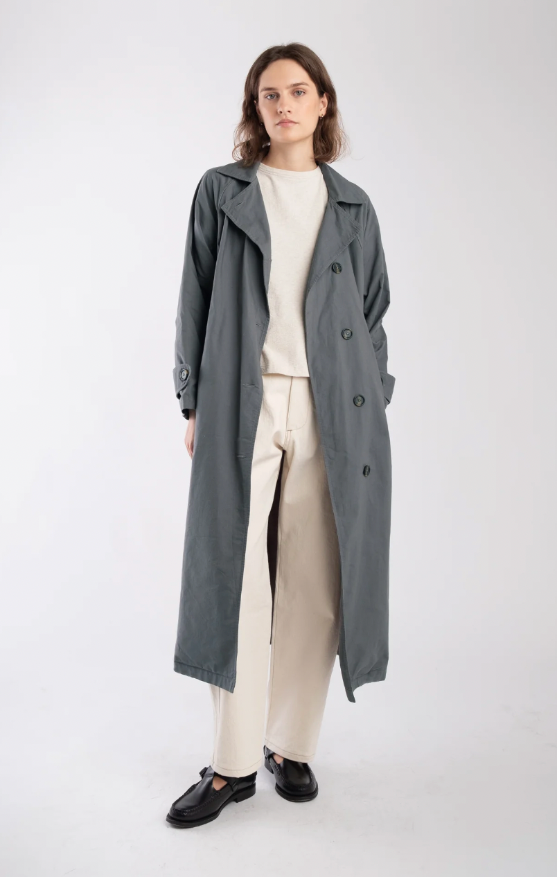 Seamed Trench, Mineral Green
