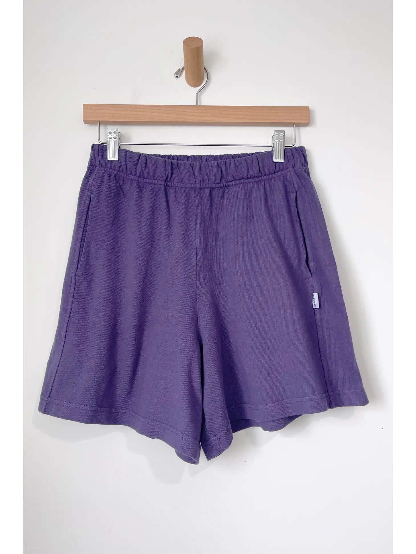 Flared Basketball Shorts, Eggplant