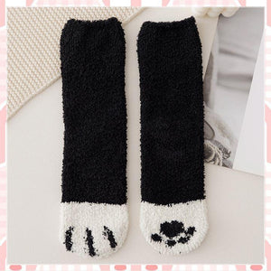 Cute Meow Fleece Socks