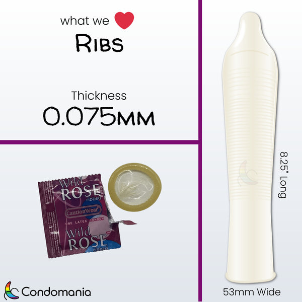 Wild Rose Condom Details