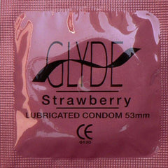 Glyde Strawberry Flavored Condoms
