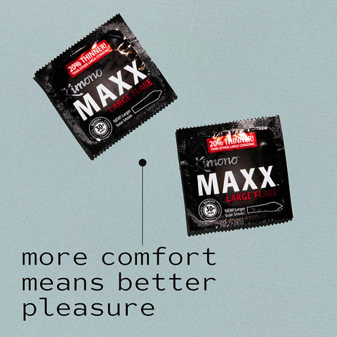 Kimono Maxx Flared Large Condoms