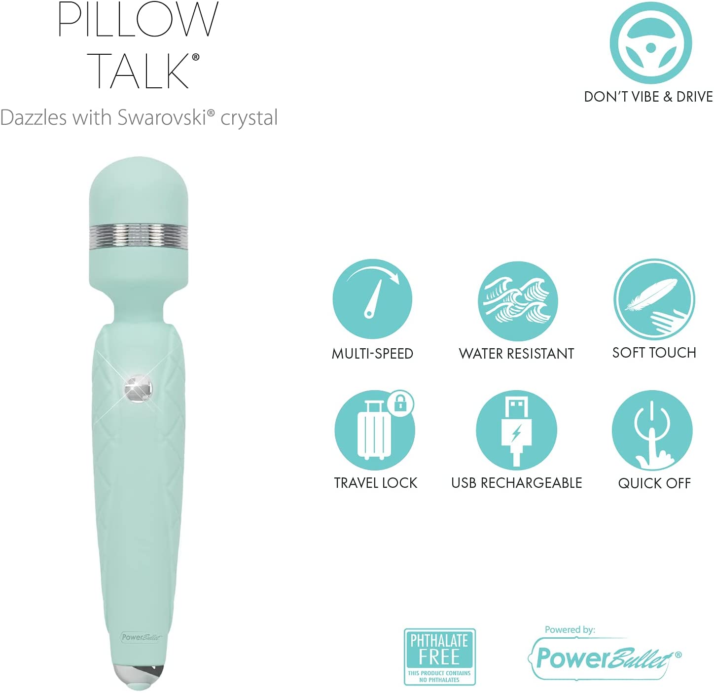 Pillow Talk Wand Vibrator