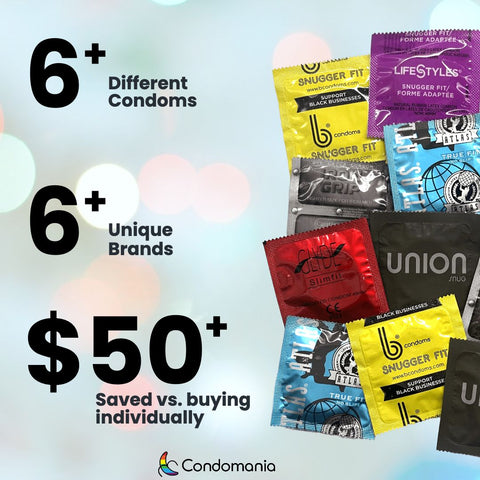 snugger condom sampler