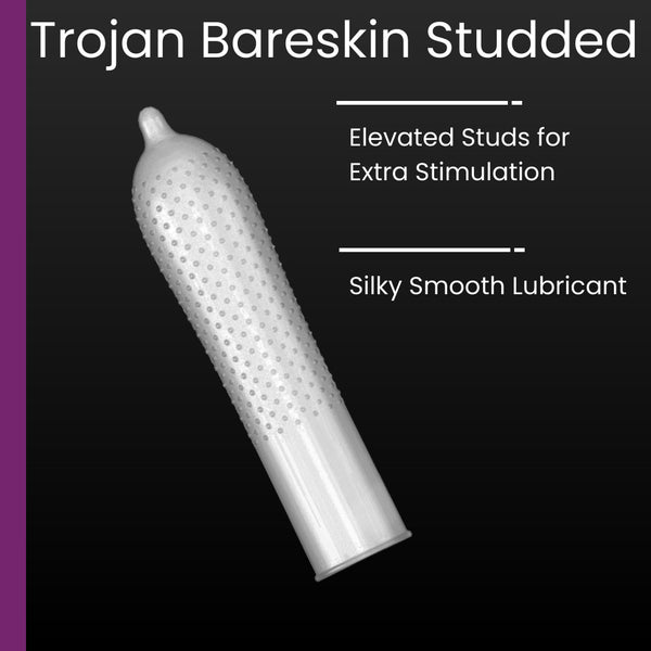 Trojan BareSkin Studded Condoms