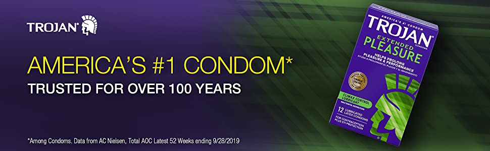 Trojan Extended Pleasure Condoms