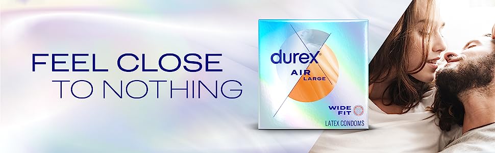 Durex Air Transparent Wide Fit Banner