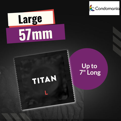 Titan Large Condoms