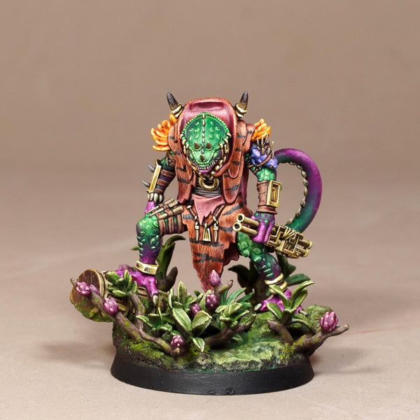 one page rules miniature with Epic Basing front view
