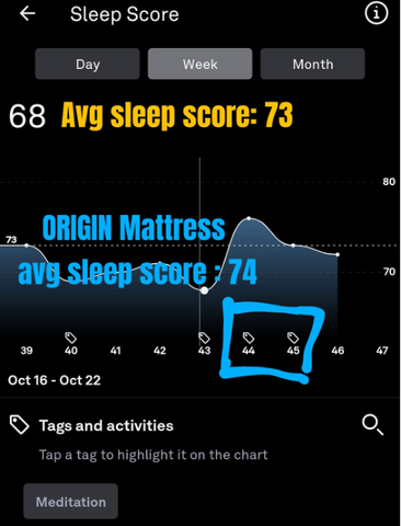 Oura ring Score