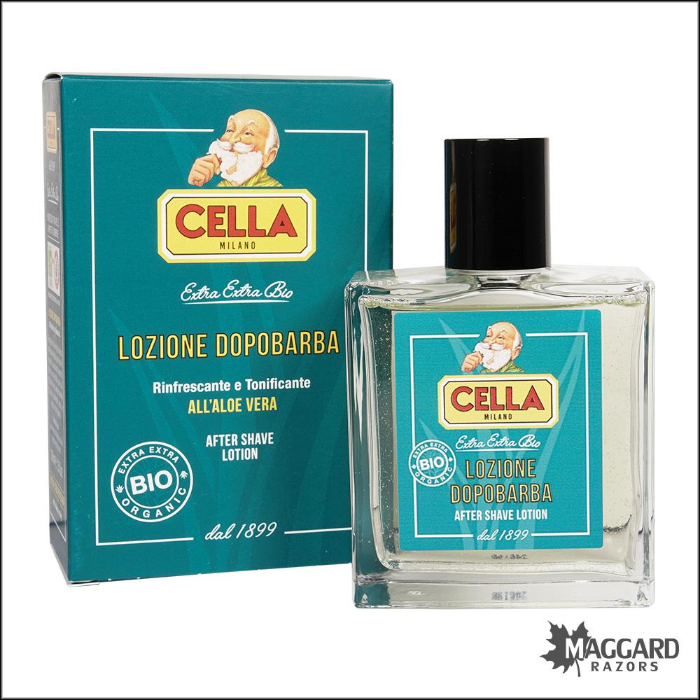 combinatie wrijving Afdeling Cella Milano Bio Organic Aftershave Lotion Splash with Aloe Vera, 100m —  Maggard Razors