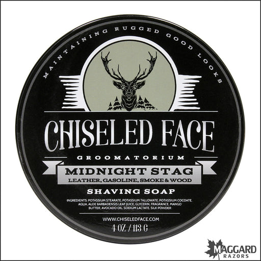 Chiseled Face Cryogen Artisan Shaving Soap, 4oz