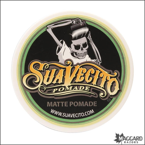 Suavecito Firme Clay - Strong Hold, Low Shine - Matte Pomade for
