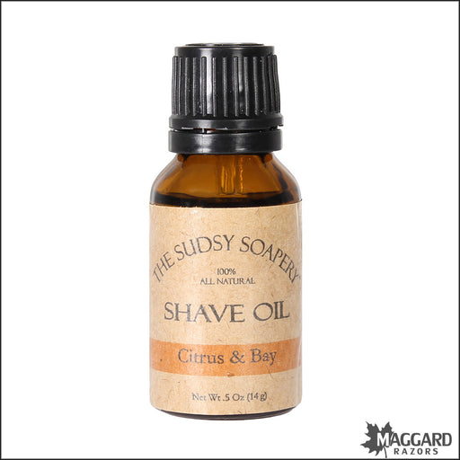 The Sudsy Soapery Citrus and Bay Shaving Soap, 5.5oz — Maggard Razors