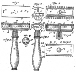 Gillette-Safety-Razor-US_Patent_775134