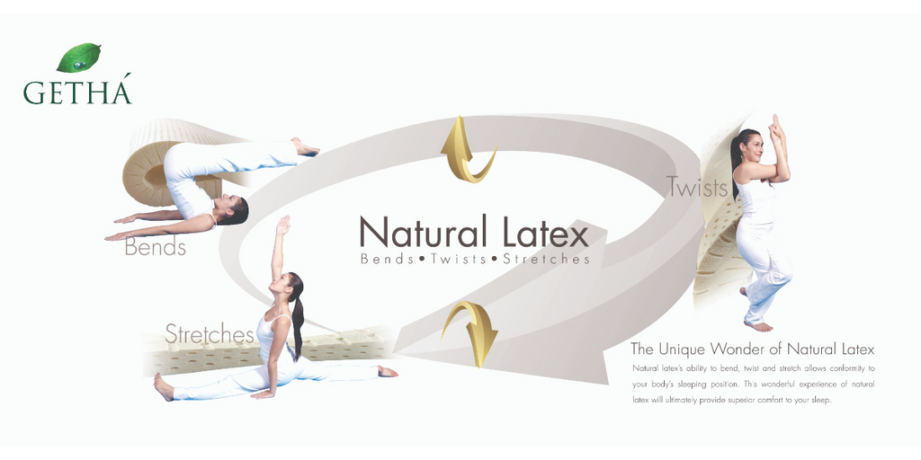 Benefits of Natural Latex and the flexibility