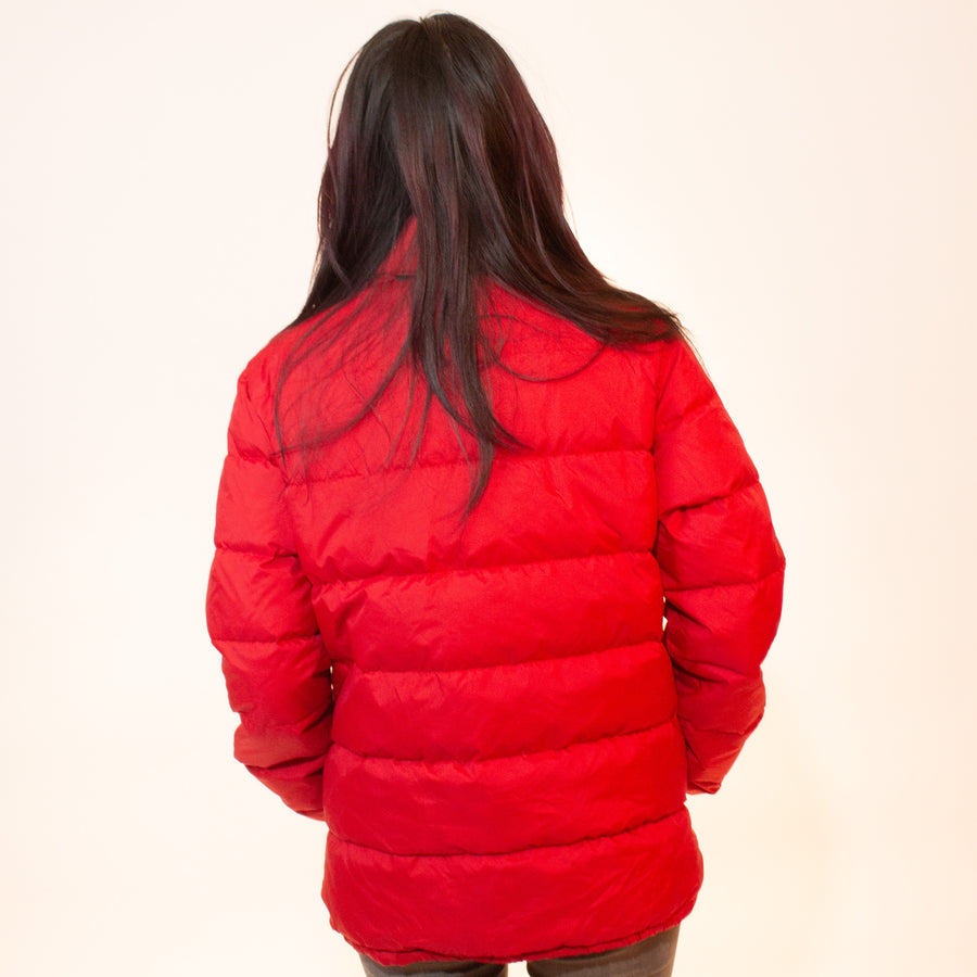 Ralph Lauren Polo Jeans Company Down Puffer Jacket in Red – hmsvintage