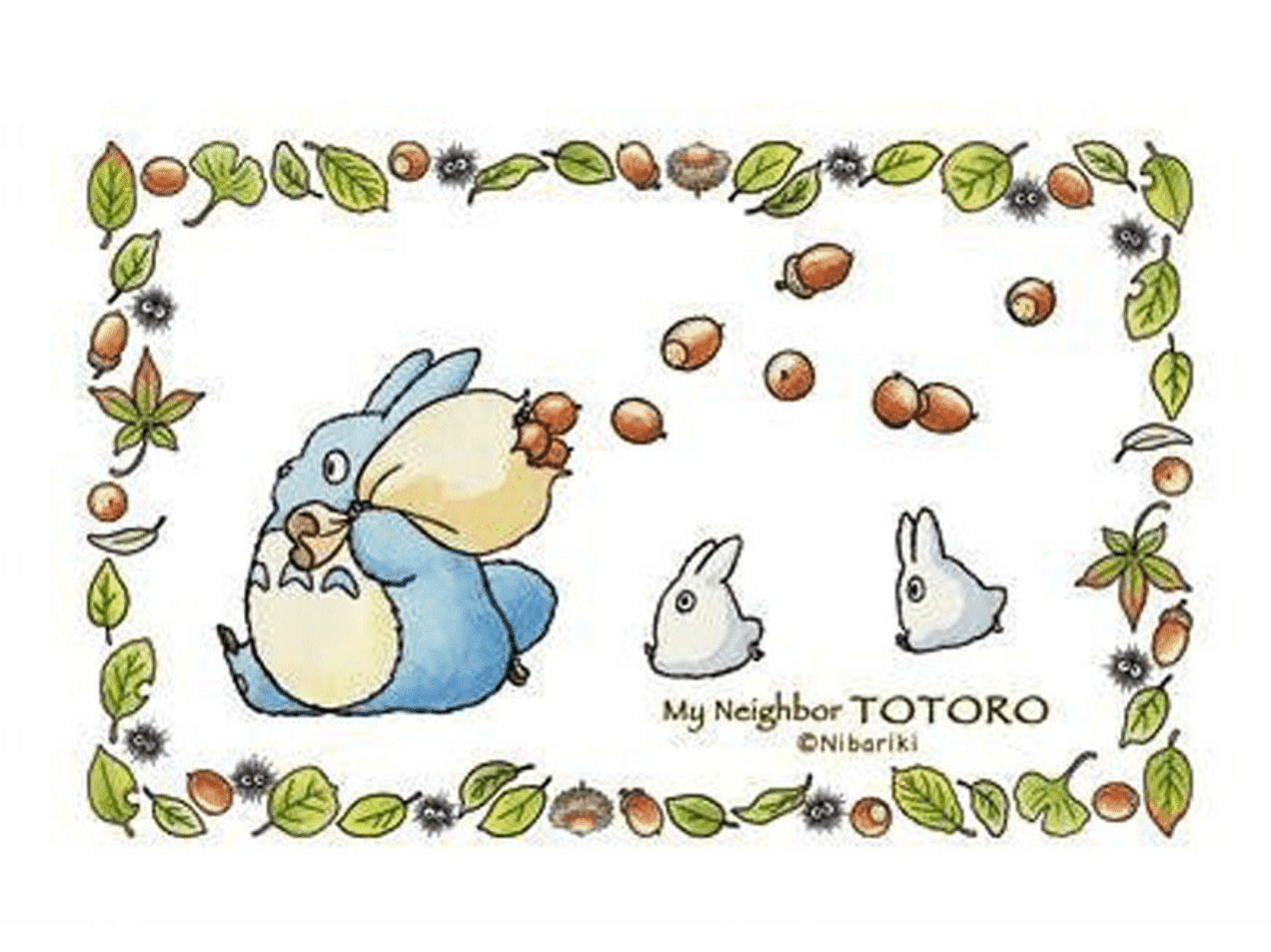 HHHC Ensky My Neighbor Totoro Assortment Stacking Figure - Official Studio  Ghibli Merchandise 