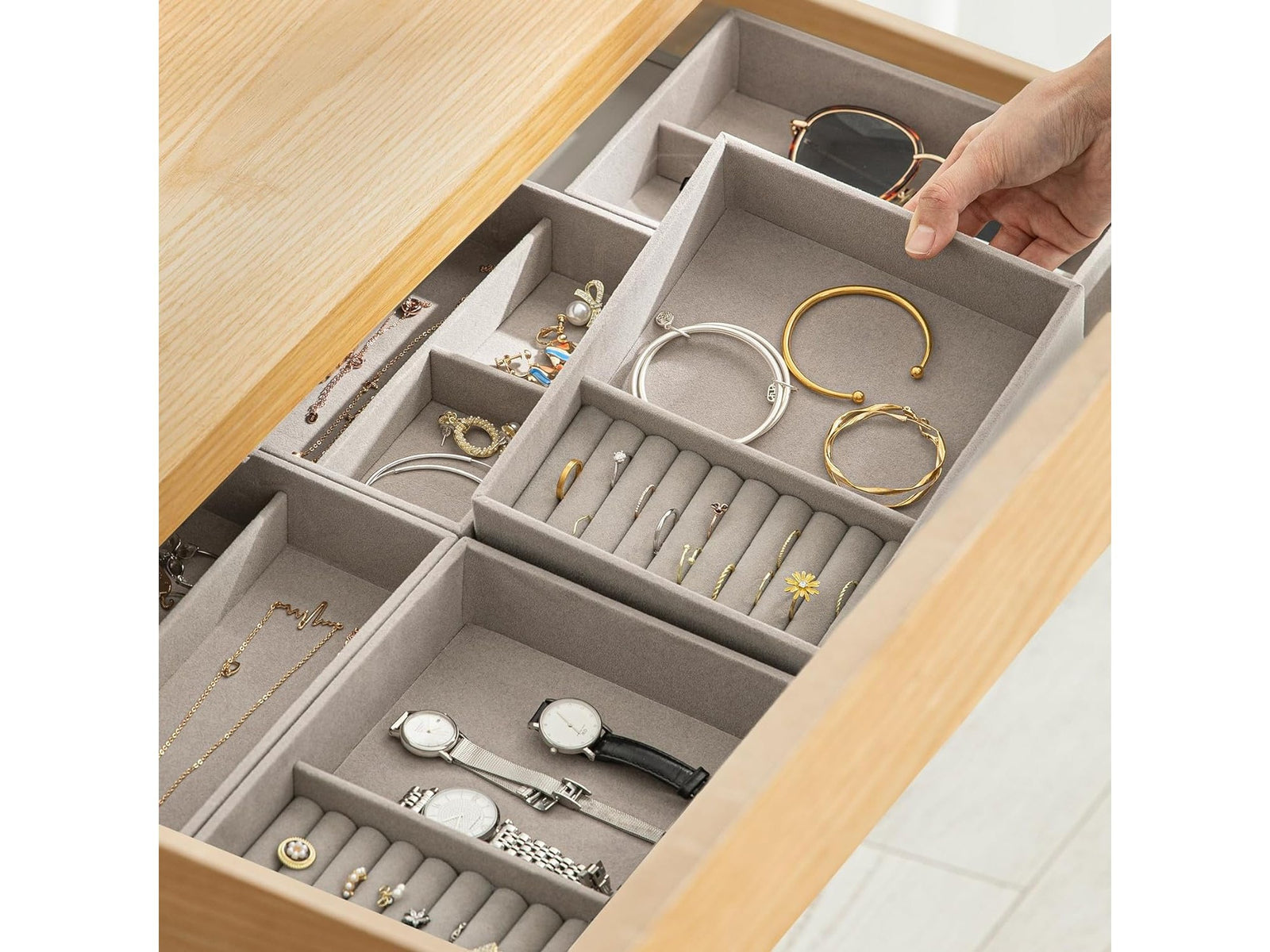 Shimo Shallow Drawer Organizers