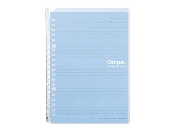 Kokuyo ME Smart Ring Binder Notebook - 60 Sheets capacity - B5 – IRO