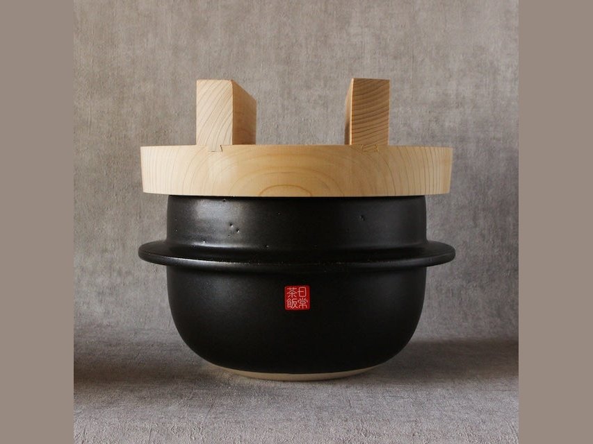 Kinto Kakomi Rice Cooker - Black