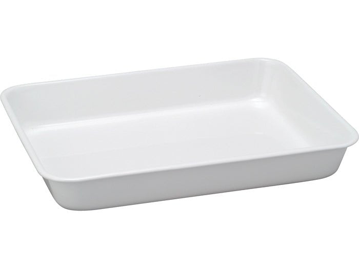 Noda Horo White Series - Enamel Nestable Meal Prep Baking Tray