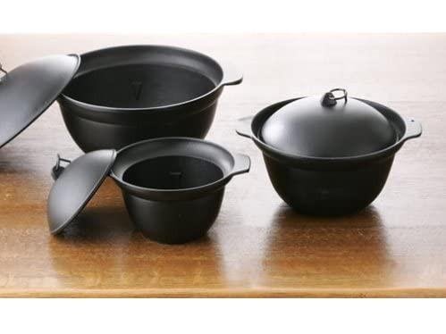 Ishigaki Cast Iron pot pan 23 serving bowl 9 Diameter Made In Japan Nice