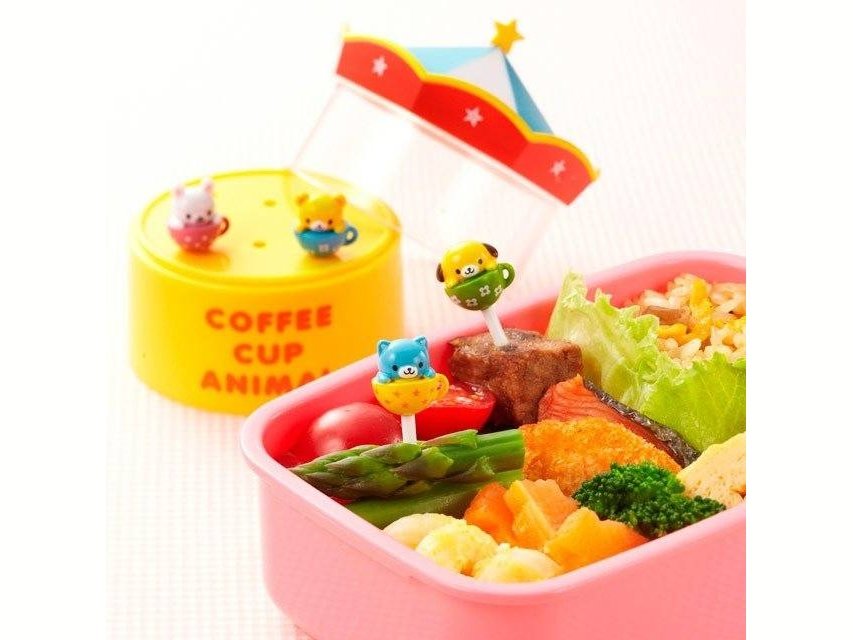 Torune Lunch Bento Soy Sauce Case Container with Dropper, Animals