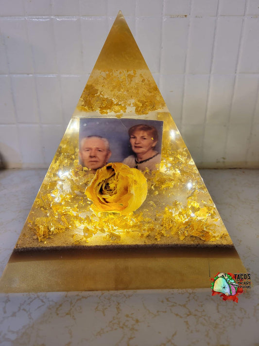 Pet Memorial Sublimated Custom Plaque - Sunburst Reflections