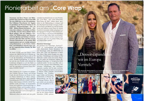 CoreWrap is Product Of The month / press / reviews 