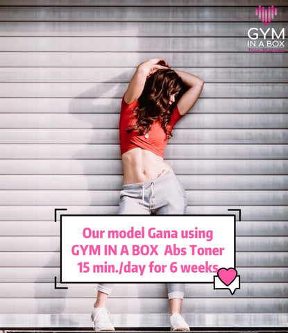 Best abs you will ever have with Gym In A Box CoreWrap Model Gana Cristiani