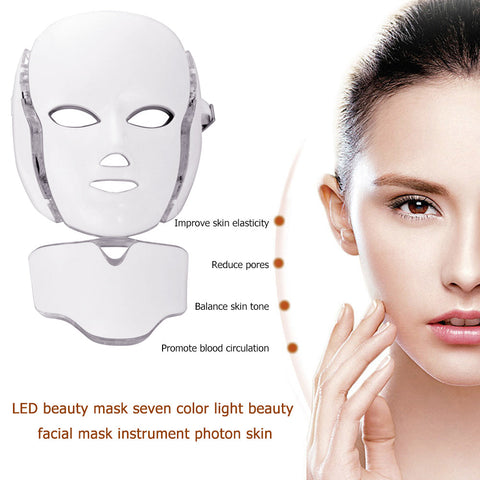 Tite Faceware LED beauty Face and Neck Anti Aging Anti Blemishes Mask