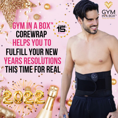 This Waist Trainer is the GOAT! YOUR GIFT THIS CHRISTMAS: Non-Invasive Tummy Tuck - No down time- Easy & Convenient: Strip off fats and burn extra calories with GYM IN A BOX Electronic Waist Trainer