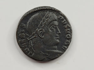Constantine I BI Nummus. Cyzicus, AD 324-325. XF