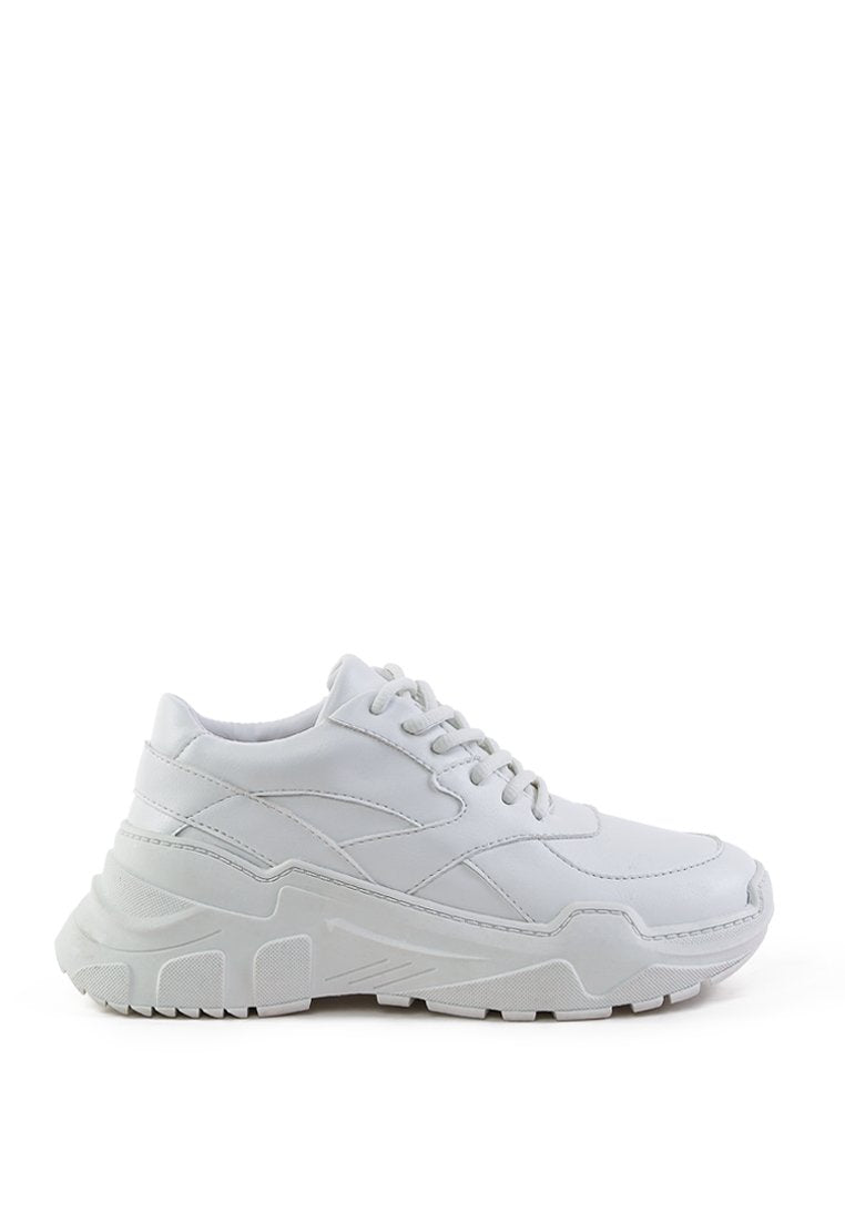 DANIA ACTIVE LACE-UP TRAINERS WITH CHUNKY SOLE