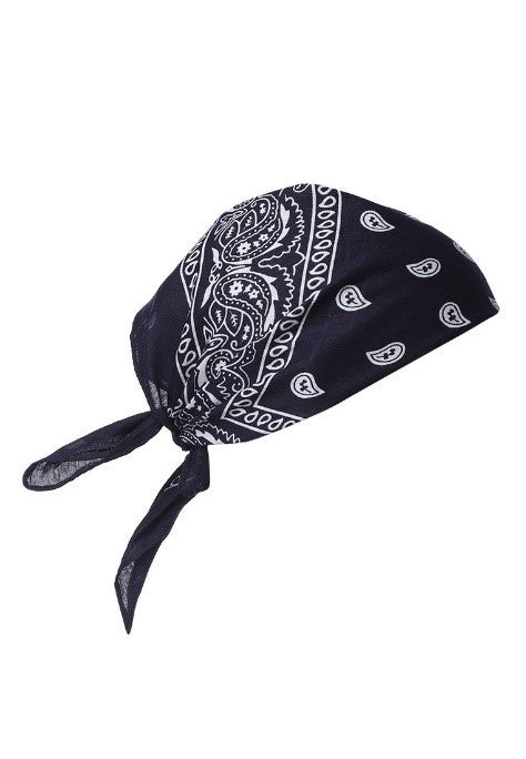 paisley print bandana scarves