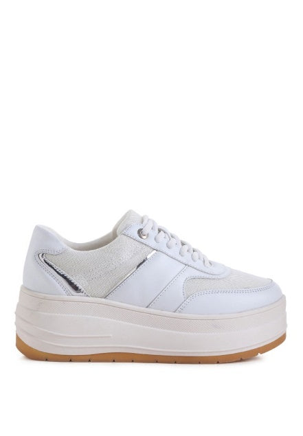 RINA ACTIVE CHUNKY SOLE MESH SNEAKERS