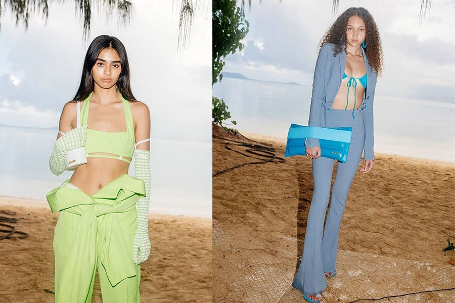 Jacquemus SS/22 Le Splash Show (เครดิตภาพ: RUSSH)