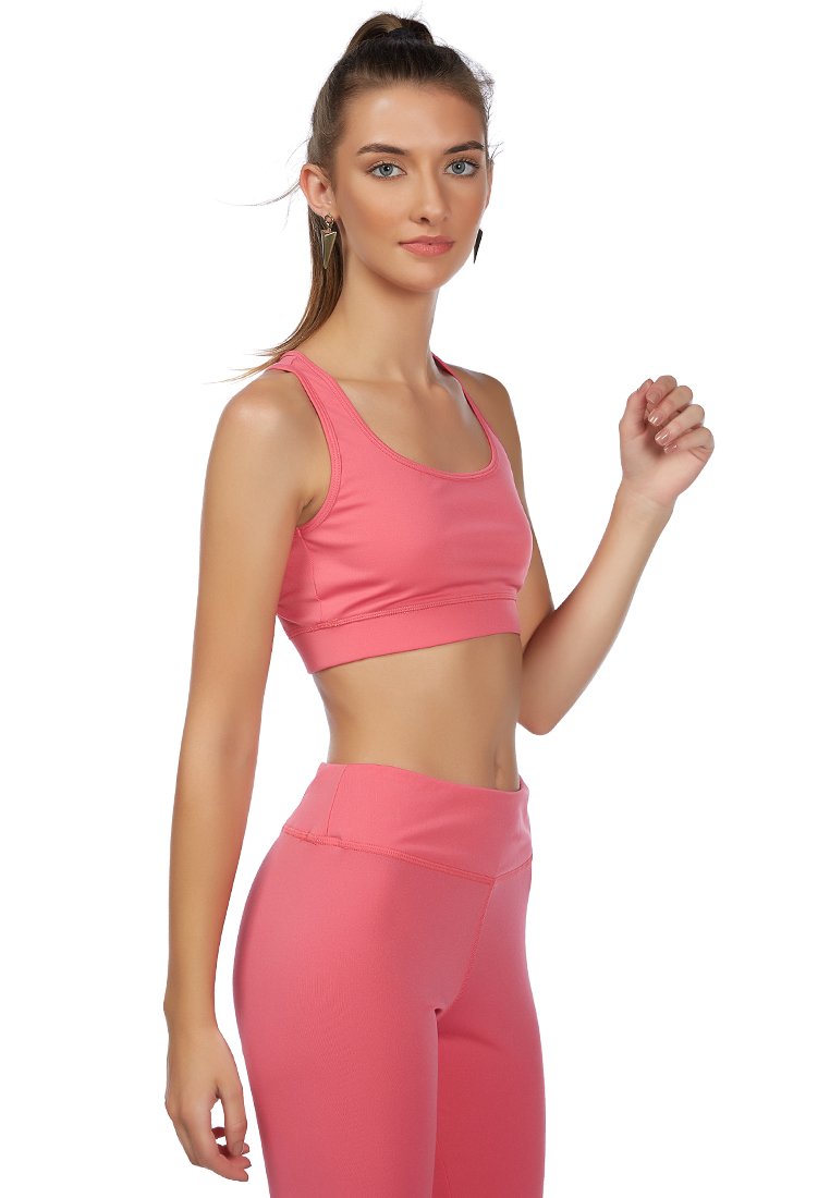 everyday pink yoga top