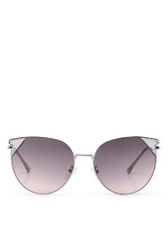 meat frame ti cat eye sunglasses